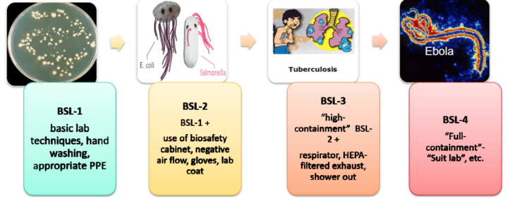 Lab Containment with safety levels