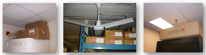 Sprinkler head ceiling clearance