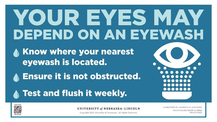 Your Eyes May Depend on an Eyewash