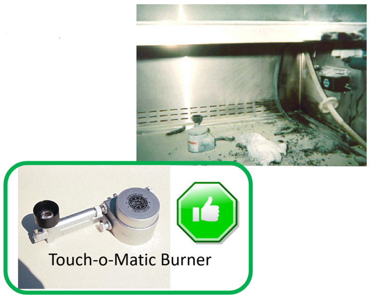 Ventilated Cabinet: VEN02 Burner